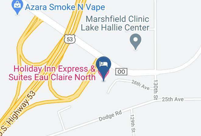 Chippewa - Holiday Inn Express & Suites Eau Claire North Maps