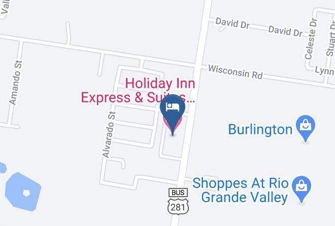 Hidalgo - Holiday Inn Express & Suites Edinburg Mcallen Area Maps
