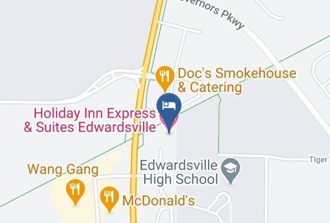 Madison - Holiday Inn Express & Suites Edwardsville Maps