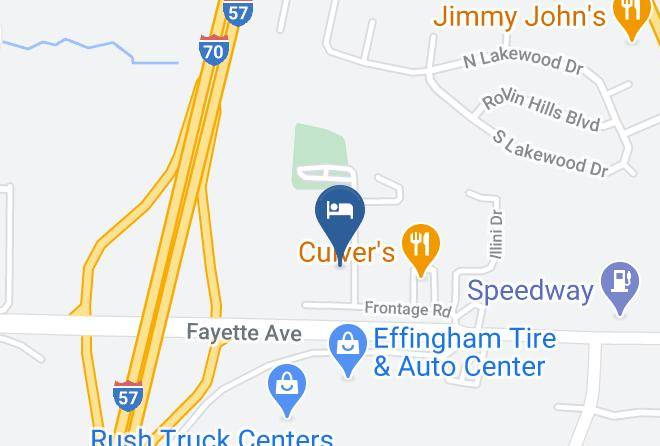 Effingham - Holiday Inn Express & Suites Effingham Maps