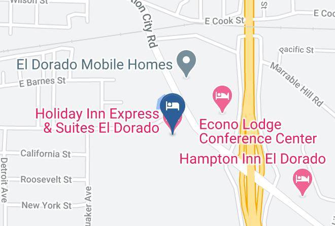 Union - Holiday Inn Express & Suites El Dorado Maps