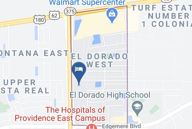 El Paso - Holiday Inn Express & Suites El Paso East Loop 375 Maps