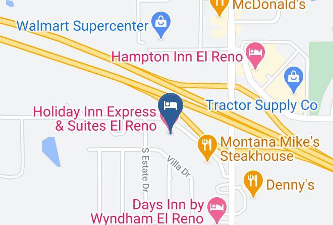 Canadian - Holiday Inn Express & Suites El Reno Maps