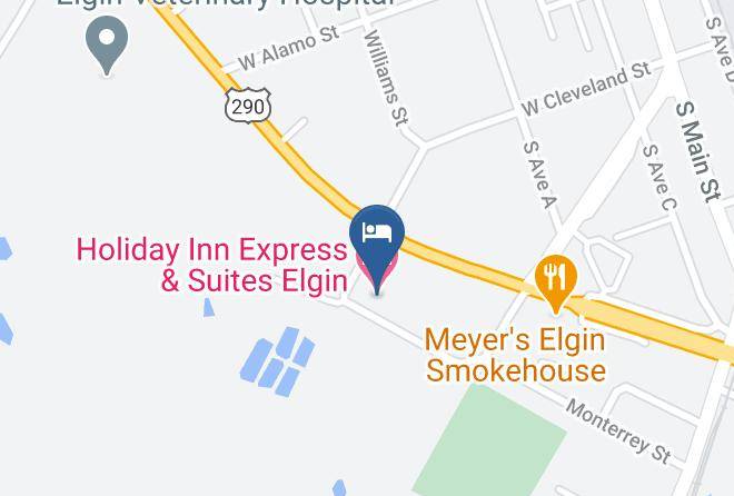 Bastrop - Holiday Inn Express & Suites Elgin Maps