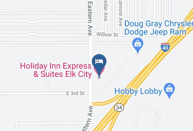 Beckham - Holiday Inn Express & Suites Elk City Maps