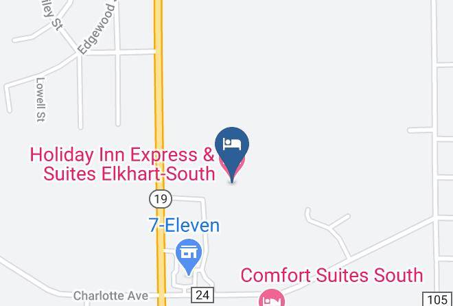 Elkhart - Holiday Inn Express & Suites Elkhart South Maps