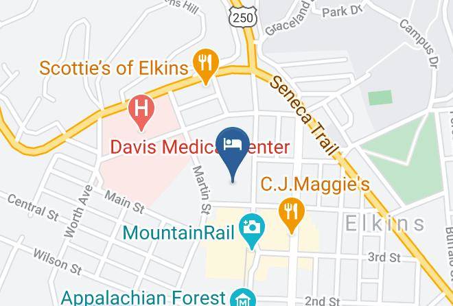 Randolph - Holiday Inn Express & Suites Elkins Maps