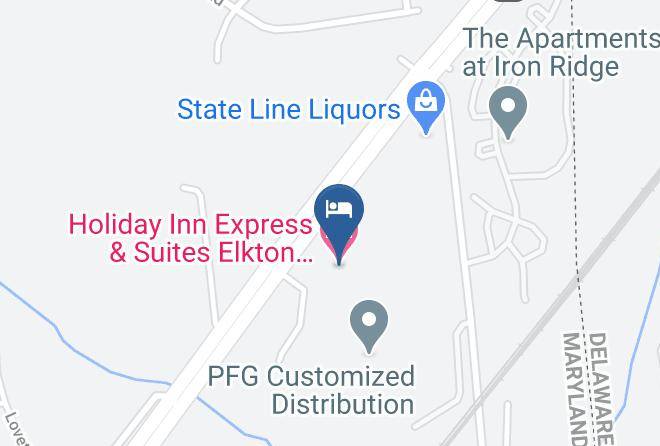 Cecil - Holiday Inn Express & Suites Elkton University Area Maps