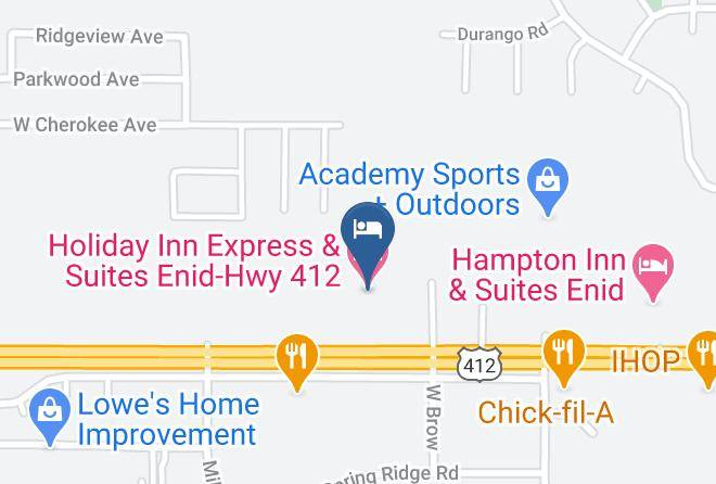 Garfield - Holiday Inn Express & Suites Enid Hwy 412 Maps