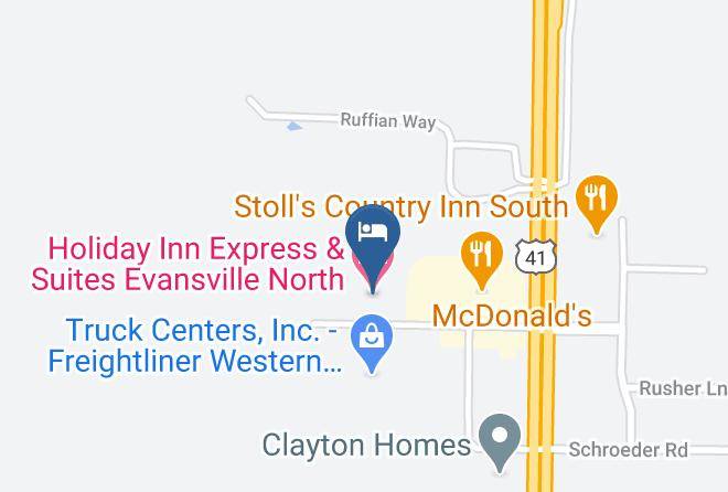 Vanderburgh - Holiday Inn Express & Suites Evansville North Maps