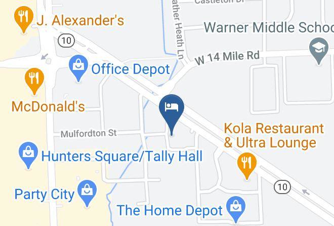 Oakland County - Holiday Inn Express & Suites Farmington Hills Detroit Maps
