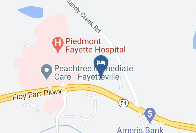 Fayette - Holiday Inn Express & Suites Fayetteville Maps