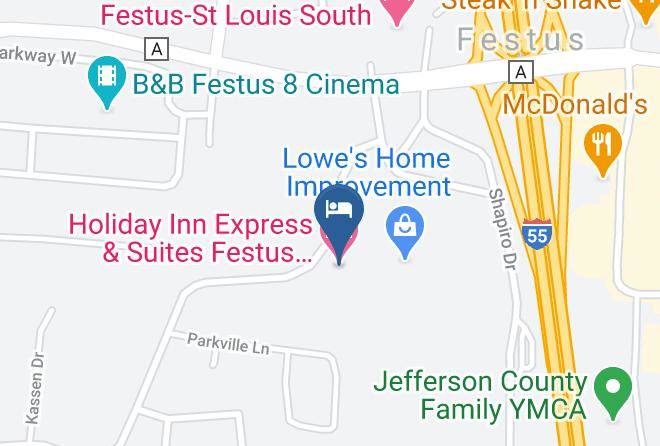 Jefferson - Holiday Inn Express & Suites Festus South St Louis Maps