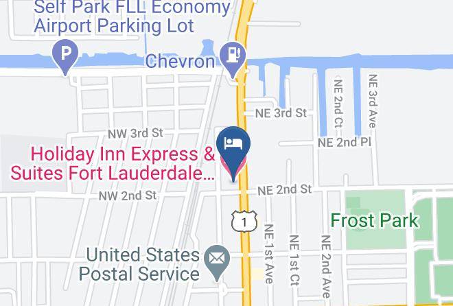 Broward - Holiday Inn Express & Suites Fort Lauderdale Airport South Maps