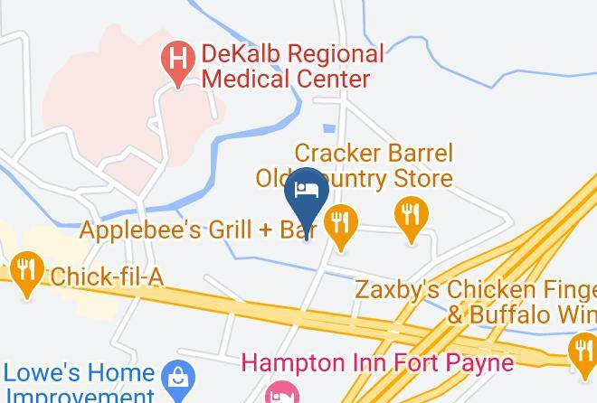 De Kalb - Holiday Inn Express & Suites Fort Payne Maps