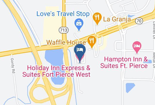 St Lucie - Holiday Inn Express & Suites Fort Pierce West Maps