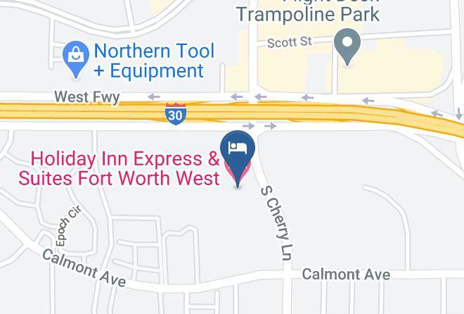 Holiday Inn Express & Suites Fort Worth West Map