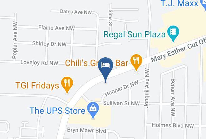 Okaloosa - Holiday Inn Express & Suites Ft Walton Beach Hurlburt Area Maps