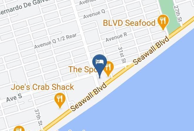 Galveston - Holiday Inn Express & Suites Galveston Beach Maps