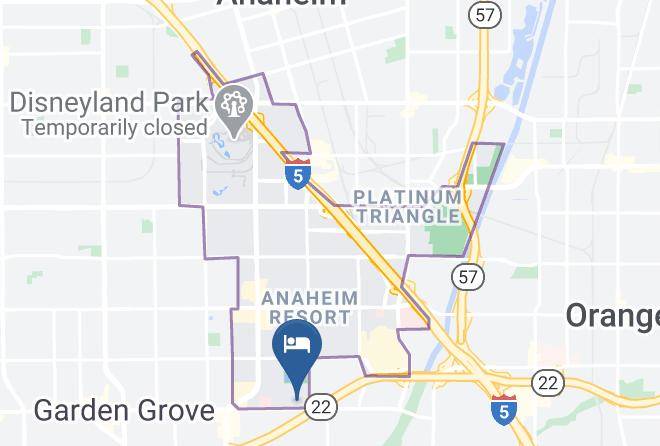 Orange - Holiday Inn Express & Suites Garden Grove Anaheim South Maps