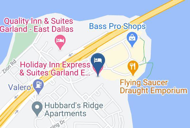 Dallas - Holiday Inn Express & Suites Garland E Lake Hubbard I30 Maps