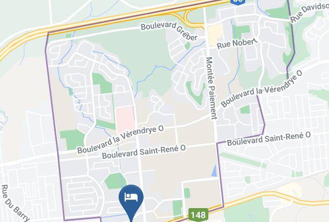 Holiday Inn Express & Suites Gatineau Ottawa Map