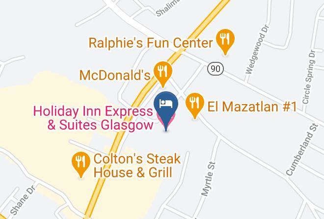 Barren - Holiday Inn Express & Suites Glasgow Maps