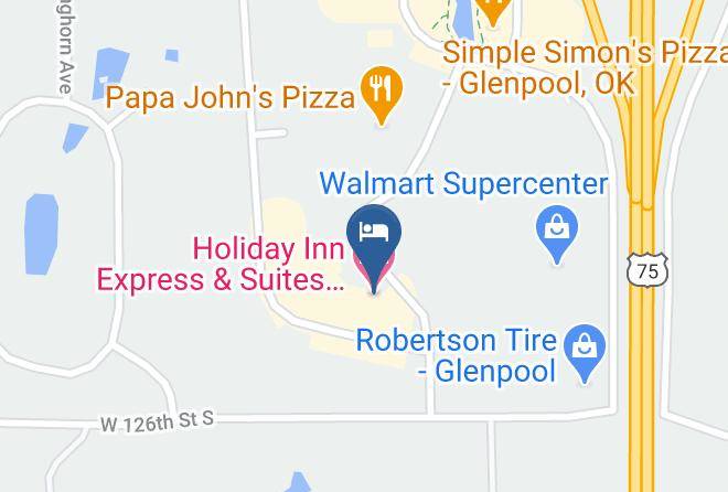 Tulsa - Holiday Inn Express & Suites Glenpool Tulsa South Maps