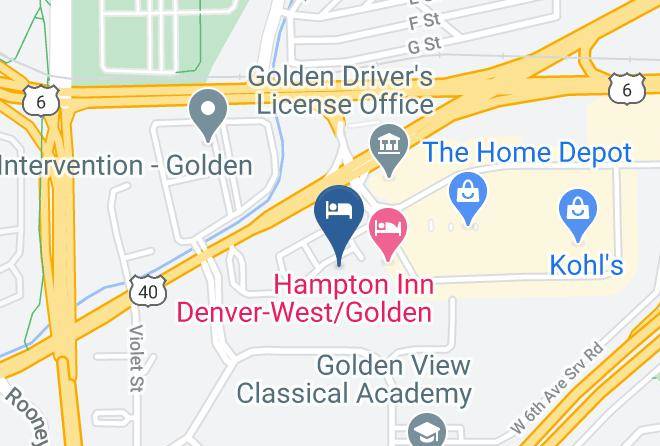 Jefferson - Holiday Inn Express & Suites Golden Denver Area Maps