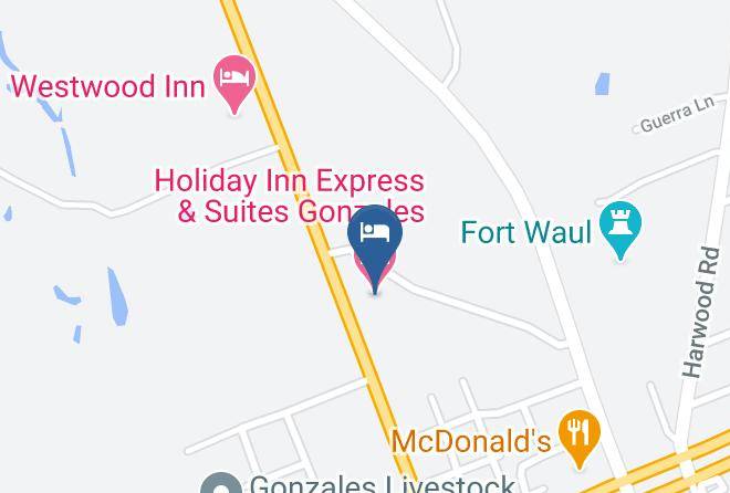 Gonzales - Holiday Inn Express & Suites Gonzales Maps