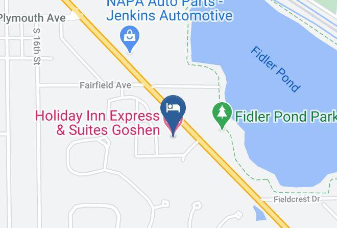 Elkhart - Holiday Inn Express & Suites Goshen Maps