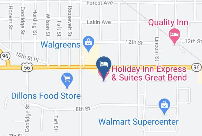 Barton - Holiday Inn Express & Suites Great Bend Maps