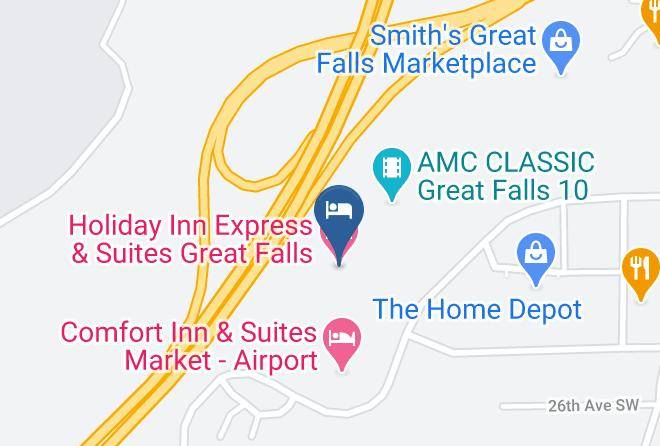 Cascade - Holiday Inn Express & Suites Great Falls Maps