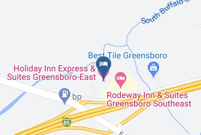 Guilford - Holiday Inn Express & Suites Greensboro East Maps