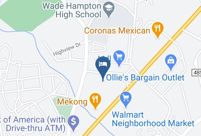 Greenville - Holiday Inn Express & Suites Greenville Taylors Maps