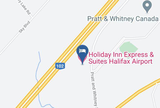 Holiday Inn Express & Suites Halifax Airport Map - Nova Scotia - Halifax