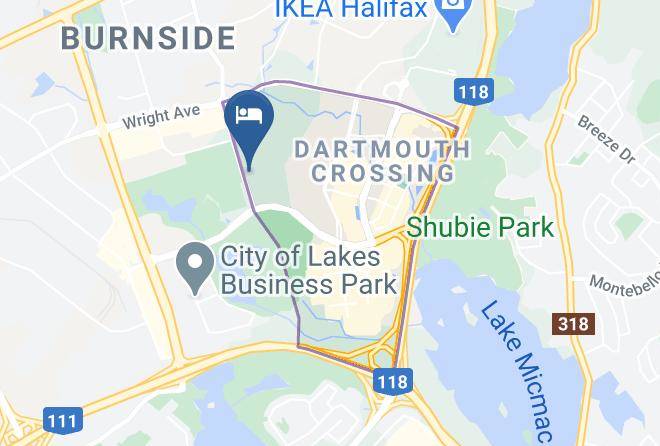 Holiday Inn Express & Suites Halifax Dartmouth Map