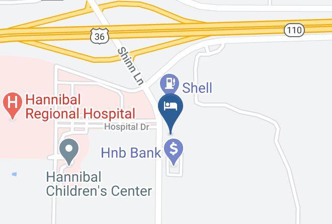 Marion - Holiday Inn Express & Suites Hannibal Medical Center Maps