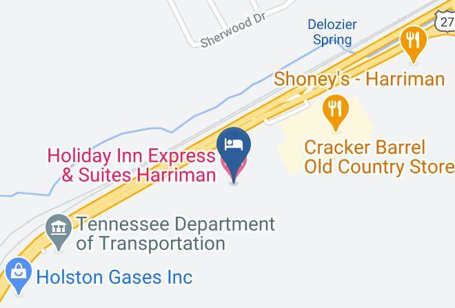 Roane - Holiday Inn Express & Suites Harriman Maps