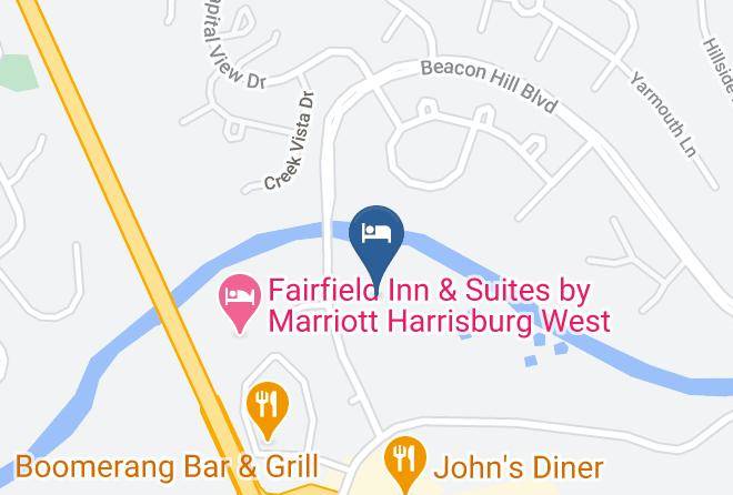 York - Holiday Inn Express & Suites Harrisburg S New Cumberland Maps