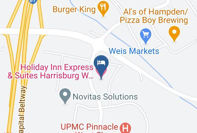 Cumberland - Holiday Inn Express & Suites Harrisburg W Mechanicsburg Maps