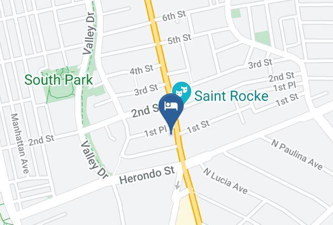 Los Angeles - Holiday Inn Express & Suites Hermosa Beach Maps