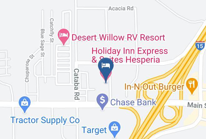 San Bernardino - Holiday Inn Express & Suites Hesperia Maps