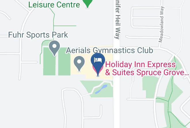Holiday Inn Express & Suites Spruce Grove Stony Plain Map - Alberta - Division 11
