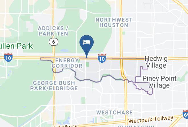 Comfort Inn & Suites Houston I 10 West Energy Corridor Map