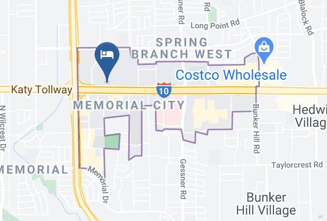 Holiday Inn Express & Suites Houston Memorial City Centre Map