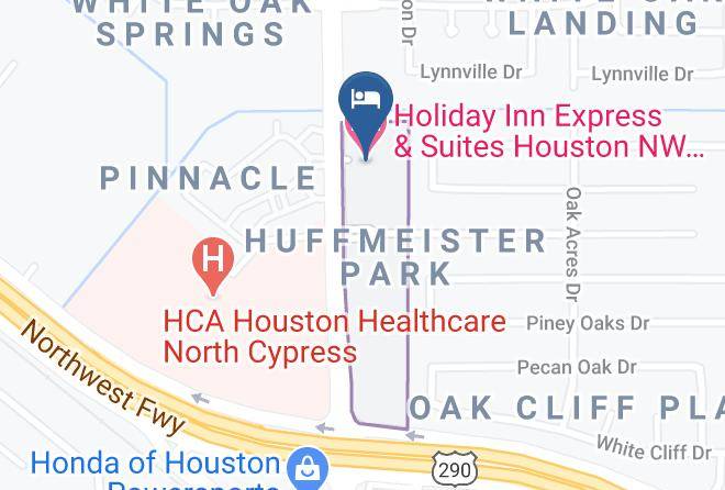 Harris - Holiday Inn Express & Suites Houston Nw Hwy 290 Cypress Maps