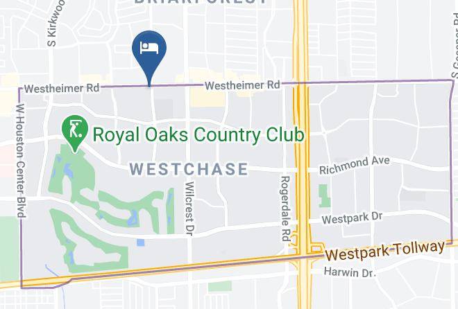 Holiday Inn Express & Suites Houston Westchase Westheimer Map