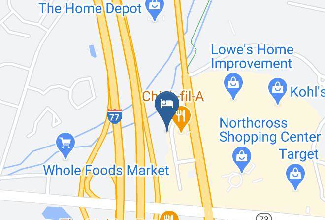 Mecklenburg - Holiday Inn Express & Suites Huntersville Birkdale Maps