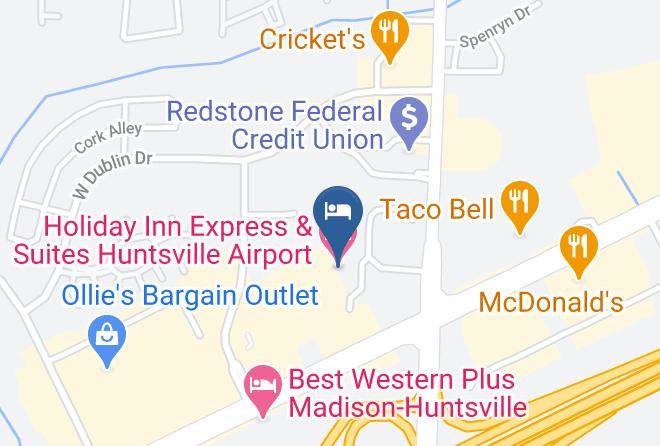 Madison - Holiday Inn Express & Suites Huntsville Airport Maps